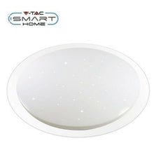 V-TAC 40W WIFI LED DOMELIGHT COMPATIBLE WITH AMAZON ALEXA&GOOGLE HOME COLORCODE:WW+CW-STARRY COVER