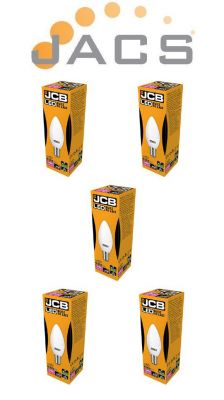 Jcb Led Candle 470lm OPAL E15(SBC) 3000K, Pack Of 5