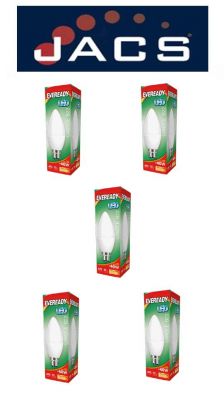 Eveready Led Candle 470LM Opal B22 (BC) Warm White, Pack Of 5