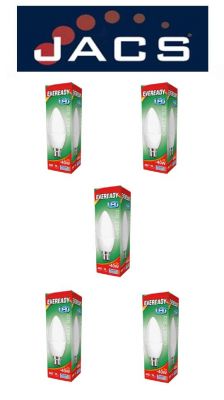 Eveready Led Candle 480LM OPAL B22 (BC) Daylight, Pack Of 5