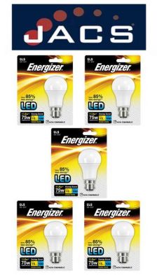 Energizer Led GLS 1521LM 12.5W B22 (BC) Warm White, Pack Of 5