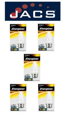 Energizer Led Candle 470LM 5.9W OPAL E14 (SES) Daylight ,Pack Of 5