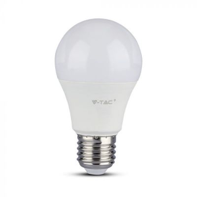 V-TAC 285 8.5W A60 Plastic Bulb With Samsung Chip Colorcode:3000K E27 A++