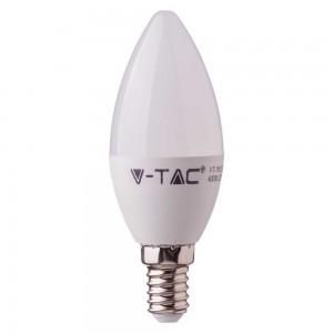 V-TAC 5.5W Plastic Candle 3000K E14