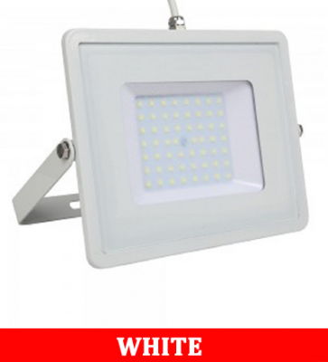 V-TAC-50 50W SMD Floodlight With Samsung Chip Colorcode:6400K WHITE BODY