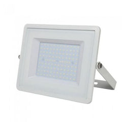 VT-106 100w Smd Floodlight With Samsung Chip Colorcode:4000k WHITE Body Grey Glass (120lm/W)