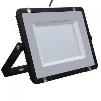 V-TAC 206 200W Smd Floodlight With Samsung Chip Colorcode:4000k Black Body Grey Glass (120lm/W)